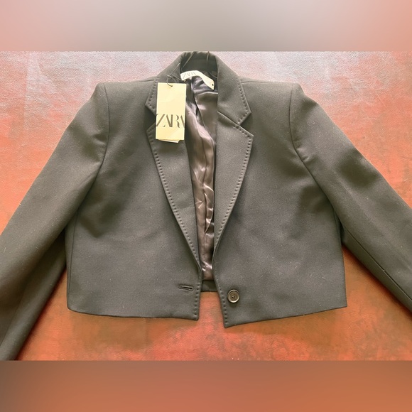 Zara Jackets & Blazers - Zara Blazer, Black Size Small NWT
